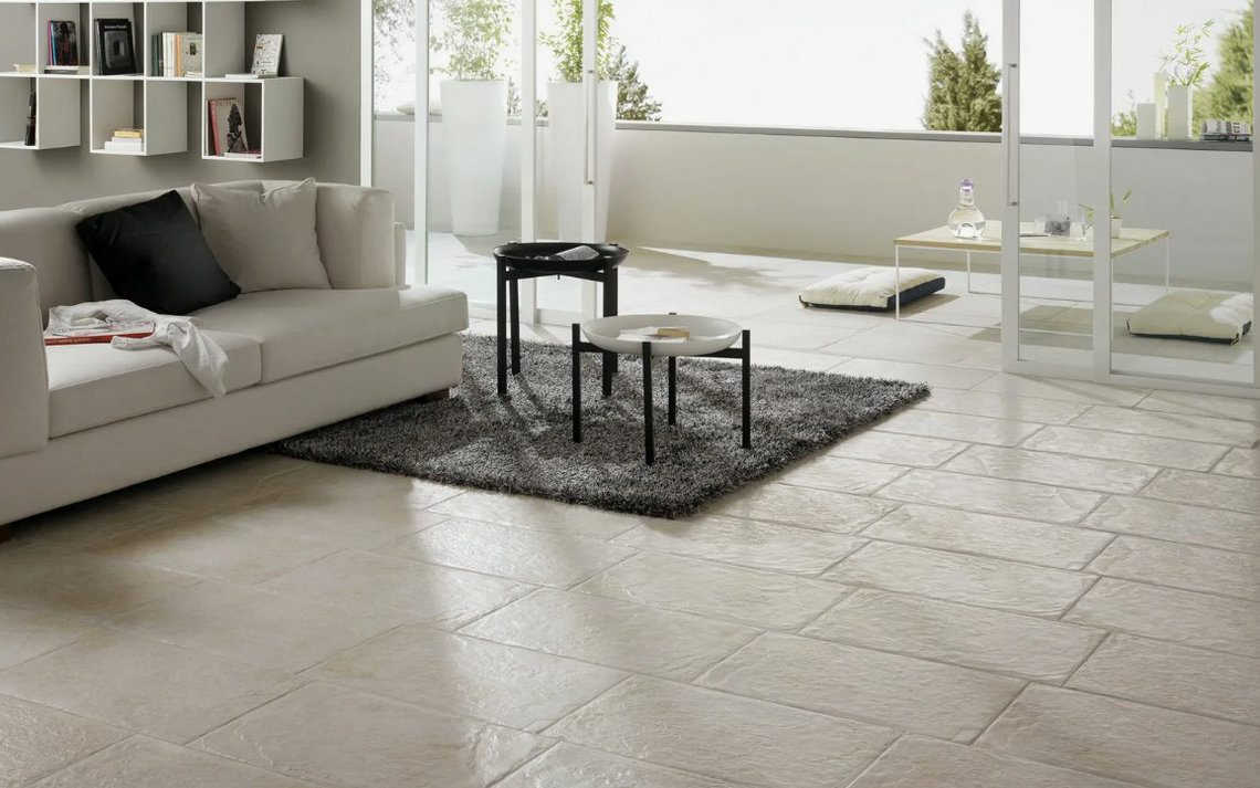 Flooring Tile Material Options for Your Living Room